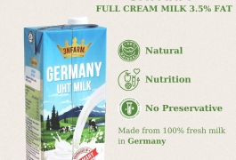 Sữa Nguyên Kem 3NFarm - Nhập Khẩu Từ Đức