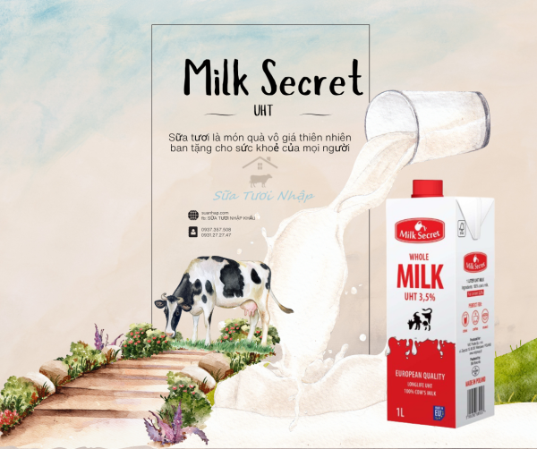Sữa tươi Milk Secret 1L