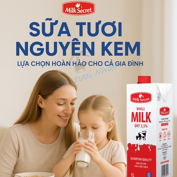 Sữa tươi Milk Secret 1L