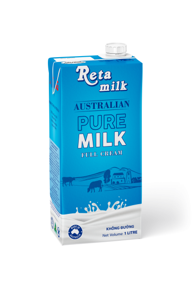 Reta Milk không đường 1L