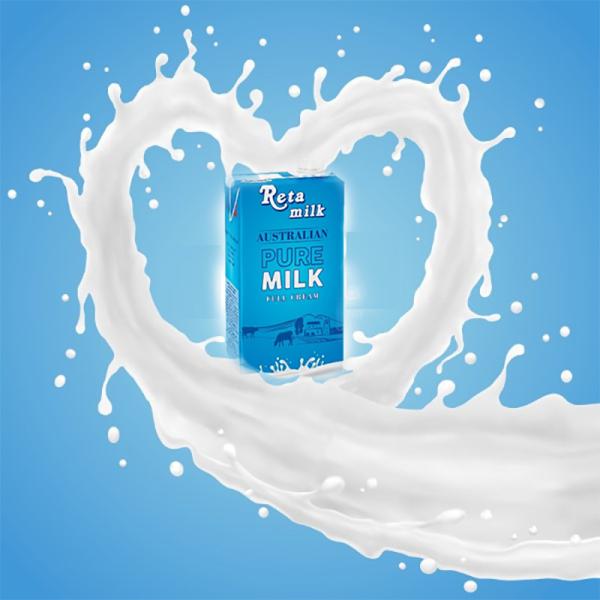 Reta Milk không đường 1L