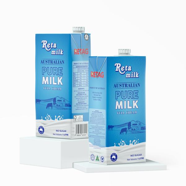 Reta Milk không đường 1L
