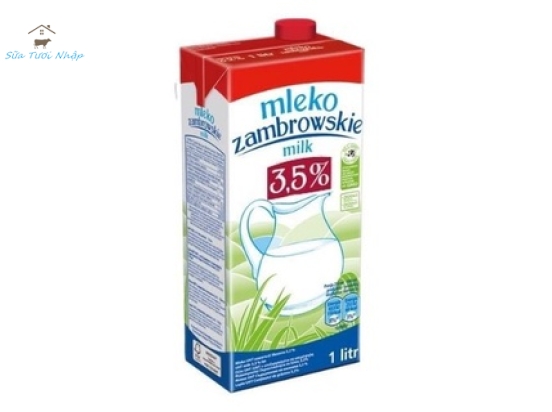 Mleko Zambrowskie Full cream 1Lít